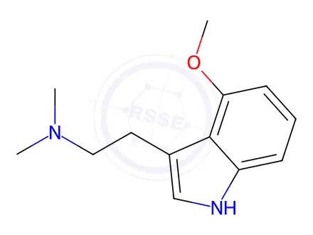 Chemical structure of Psilocine Impurity 1 (O-Methylpsilocine)