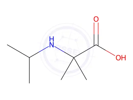 Chemical structure of 2-(Isopropylamino)-2-methylpropanoic acid