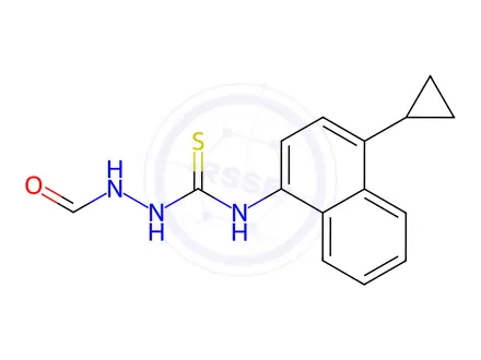 Chemical structure of Lesinurad Impurity 18