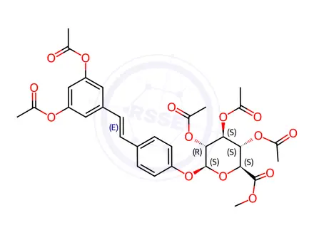 Chemical structure of Resveratrol Impurity 36