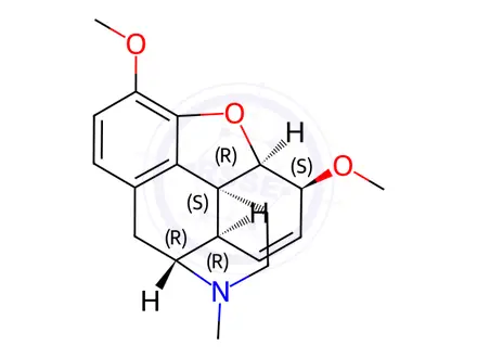 Chemical structure of Codeine Phosphate Impurity 1 (Codeine Phosphate EP Impurity A)