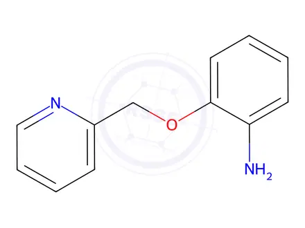 Chemical structure of [2-(2-pyridinylmethoxy)phenyl]amine dihydrochloride