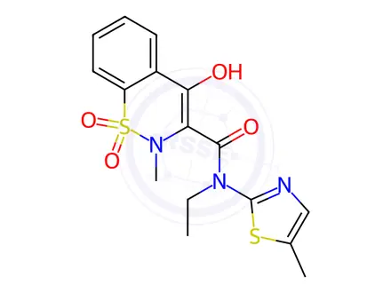 Chemical structure of Meloxicam Impurity 12