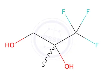 Chemical structure of 3,3,3-Trifluoro-2-methylpropane-1,2-diol