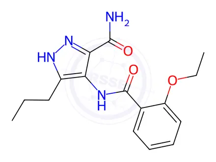 Chemical structure of Sildenafil Citrate Impurity 113