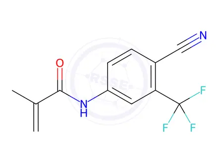 Chemical structure of Bicalutamide Impurity 2