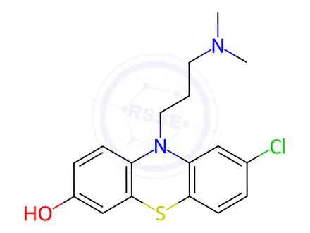 Chemical structure of Chlorpromazine Hydrochloride Impurity 8 Monomer