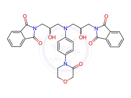 Chemical structure of Rivaroxaban impurity 126