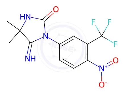 Chemical structure of Nilutamide EP Impurity A