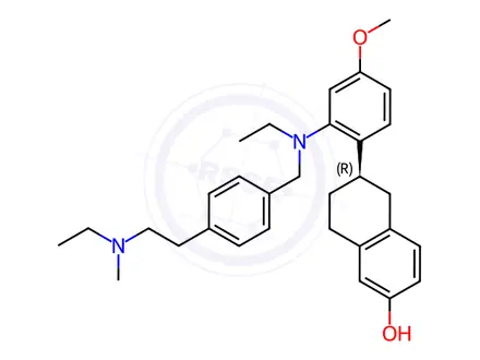 Chemical structure of Elacestrant Impurity 25