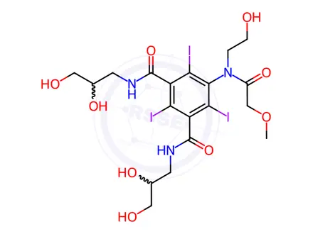 Chemical structure of Ioversol Impurity 8