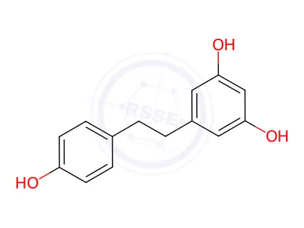 Chemical structure of Resveratrol Impurity 12(Dihydro Resveratrol)