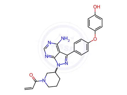 Chemical structure of Ibrutinib Impurity 327