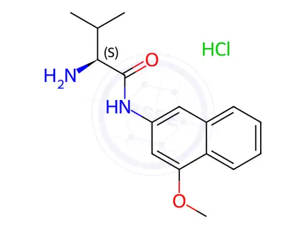 Chemical structure of Valine Impurity 112
