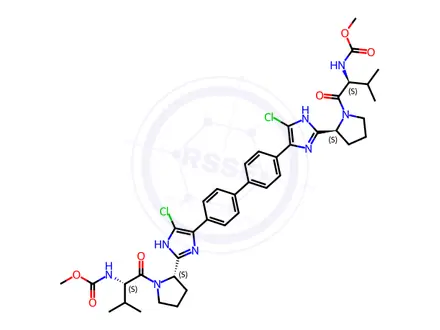 Chemical structure of Daclatasvir Hydrochloride Impurity 48