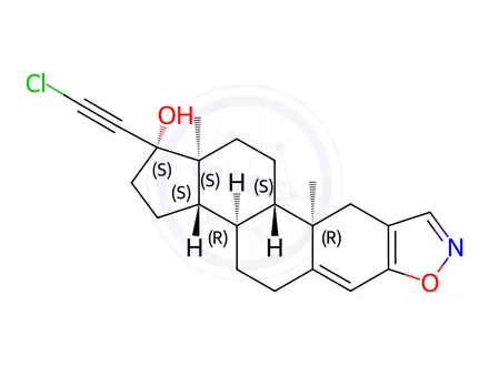 Chemical structure of Danazol Impurity 13