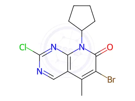 Chemical structure of Palbociclib Impurity 8