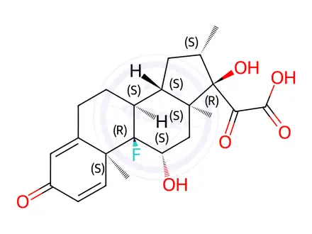 Chemical structure of Betamethasone Impurity 48