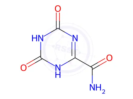 Chemical structure of Oxonic Acid Impurity 5