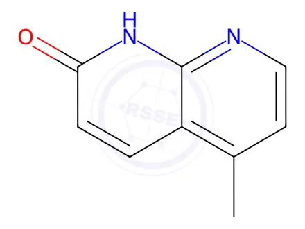 Chemical structure of 5-methyl-1,8-naphthyridin-2-ol