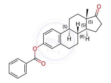 Chemical structure of Estradiol Benzoate Impurity 7 (Estradiol Benzoate EP Impurity G)