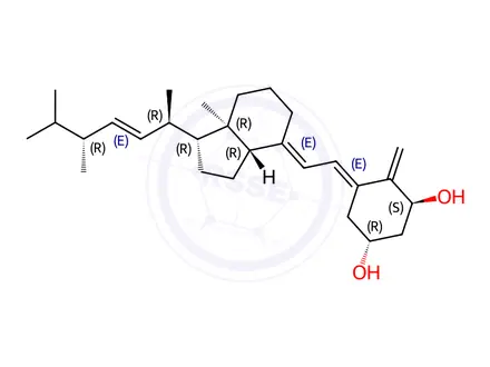 Chemical structure of Doxercalciferol Impurity 9 (trans-Doxercalciferol)