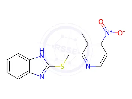 Chemical structure of Lansoprazole Impurity 107