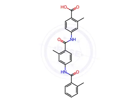 Chemical structure of Tolvaptan Impurity 31