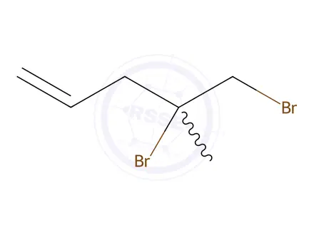 Chemical structure of 4-Methyl-4,5-dibromo-1-pentene