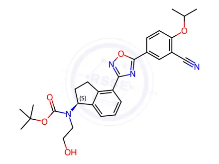 Chemical structure of Ozanimod Impurity 18