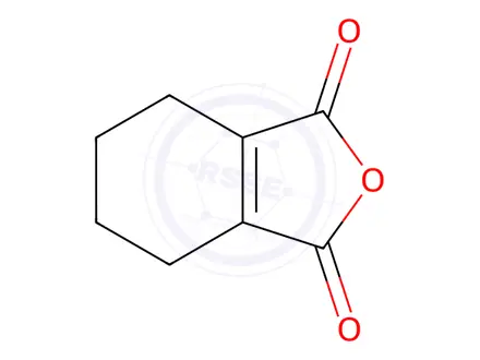 Chemical structure of 3,4,5,6-Tetrahydrophthalic anhydride
