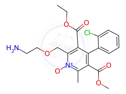 Chemical structure of Amlodipine Impurity 34
