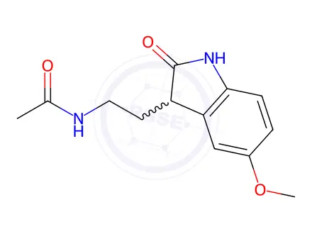 Chemical structure of Melatonin Impurity 10