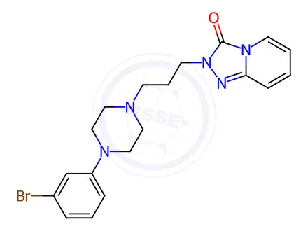 Chemical structure of Trazodone Hydrochloride Impurity 4 (Trazodone Hydrochloride BP Impurity D)(Trazodone Hydrochloride EP Impurity D)