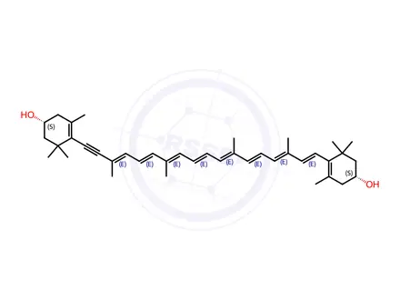 Chemical structure of Xanthophyll Impurity 7 (Diatoxanthin)