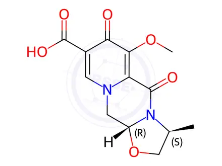 Chemical structure of Cabotegravir Impurity 3