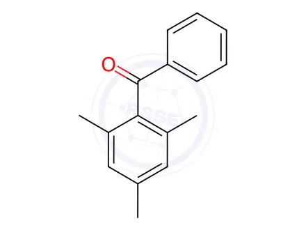 Chemical structure of 2,4,6-Trimethylbenzophenone Solution in Acetonitrile