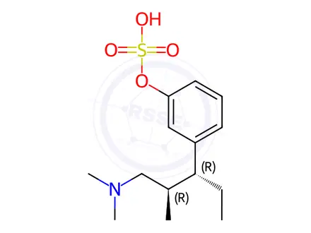 Chemical structure of Tapentadol O-Sulfate