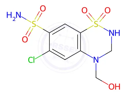 Chemical structure of Hydrochlorothiazide Impurity 16
