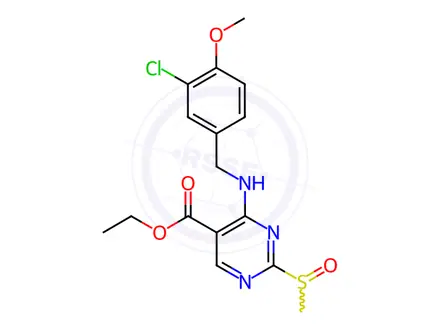 Chemical structure of Avanafil Impurity 20