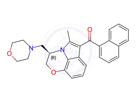 Chemical structure of Win 55212-2