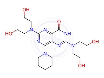 Chemical structure of Dipyridamole Impurity 2