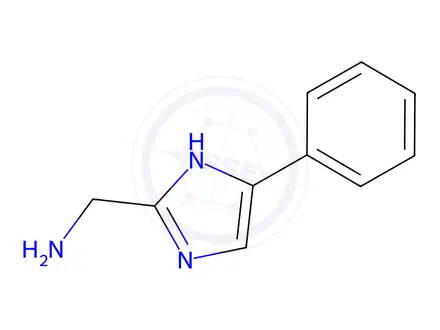 Chemical structure of (5-Phenyl-1h-imidazol-2-yl)methanamine dihydrochloride