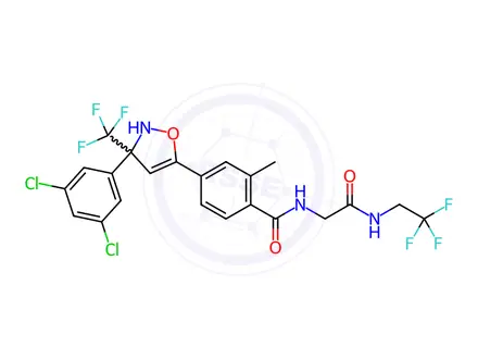Chemical structure of Fluralaner Impurity 18