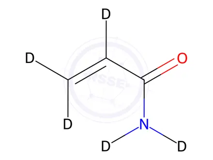 Chemical structure of Acrylamide-d5