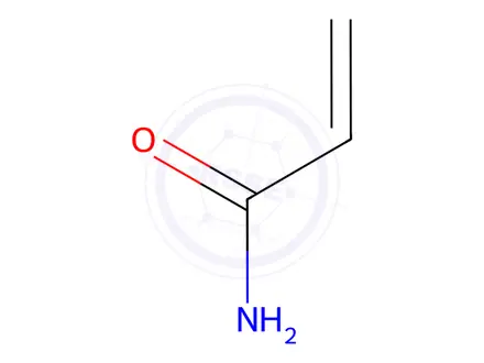 Chemical structure of Acrylamide