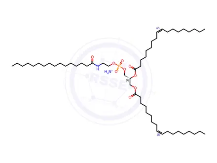 Chemical structure of 18:1 PE-N-16:0
