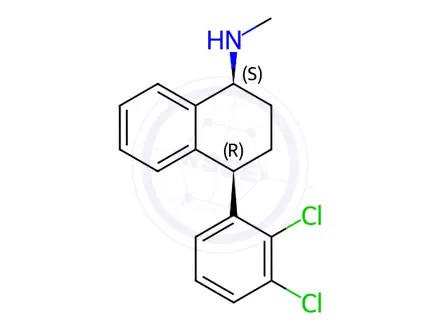 Chemical structure of Sertraline Impurity 25