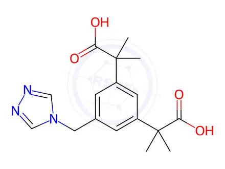 Chemical structure of Anastrozole Impurity 25