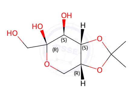 Chemical structure of Topiramate Impurity 14